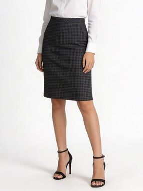 ETCETERA | Wool Blend Pencil Skirt Sz 4